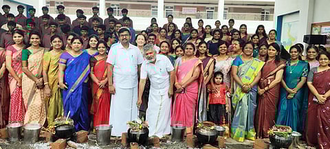 மானகிரி பள்ளியில் பொங்கல் விழா