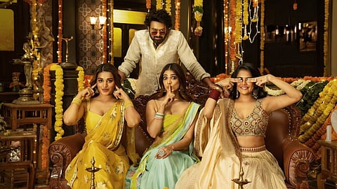 The Raja Saab film poster