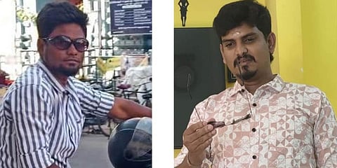 உயிரிழந்த பாா்த்திபன், சுகுமாா்.   