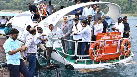 அந்தமானில் கடல் நடுவே மீன் பண்ணை திட்டம் தொடக்கம்! நாட்டிலேயே முதல் முறை!