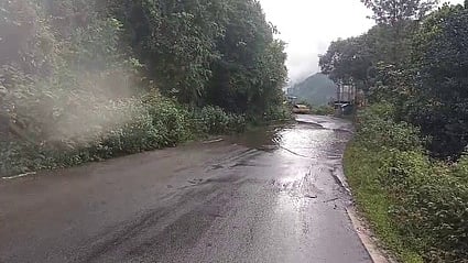 கொடைக்கானல் - பழனி மலைச் சாலையில் தடுப்புச் சுவா்கள் இல்லாததால் விபத்துக்கள் அதிகரிப்பு