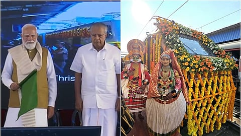 அம்ருத் பாரத் ரயில்களை தொடக்கிவைத்தார் மோடி.