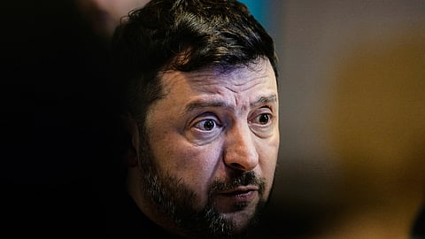 உக்ரைன் அதிபா் வொலோதிமீா் ஸெலென்ஸ்கி  