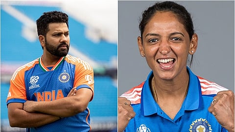 Rohit sharma, Harmanpreet kaur