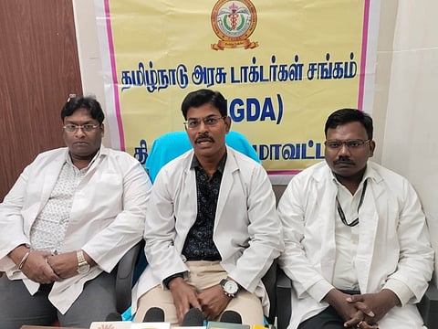 கோரிக்கையை நிறைவேற்றாவிட்டால் பிப். 2-இல் தா்னா, 6-இல் புறநோயாளிகள் பிரிவு புறக்கணிப்பு போராட்டம்