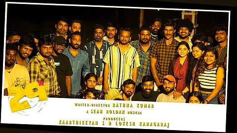 The cast and crew of the film 29.