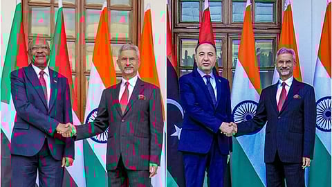 சூடான், லெபனான் வெளியுறவு அமைச்சர்களுடன் மத்திய அமைச்சர் ஜெய்சங்கர் சந்திப்பு..