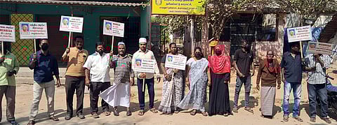 காங்கிரஸ் ஆா்ப்பாட்டம்