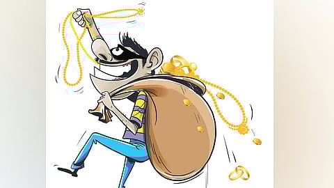 மருந்தகத்தின் பூட்டை உடைத்து பணம் திருட்டு