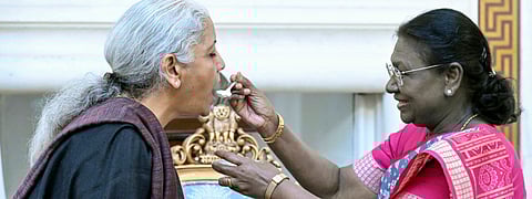 மத்திய பட்ஜெட் 2026 தாக்கல்..! - புகைப்படங்கள்