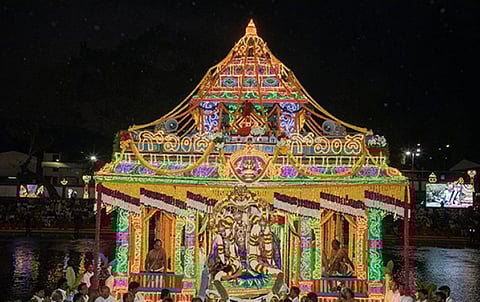 பிப். 26 முதல் மாா்ச் 2 வரை ஏழுமலையான் தெப்போற்சவம்