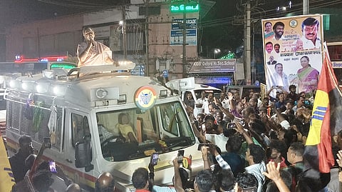 கேரளத்துக்கு கனிமவளம் கொண்டு செல்வதை தடுக்க வேண்டும்: பிரேமலதா விஜயகாந்த்