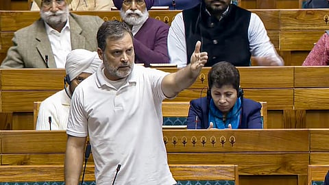 மக்களவையில் ராகுல் காந்தி