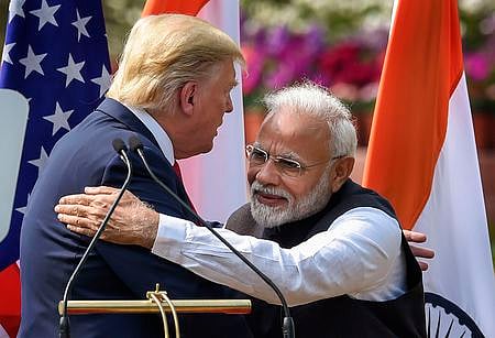 Prime Minister Narendra Modi  and US President Donald Trump