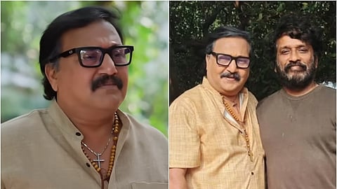 இயக்குநர் திருமுருகன் உடன் நடிகர் அபிஷேக்