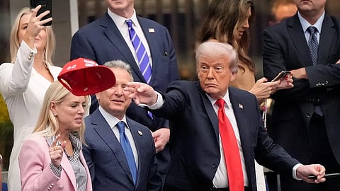 அமெரிக்க அதிபர் டிரம்ப்.