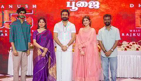 தனுஷ் - 55 படப்பிடிப்பு துவக்கம்!