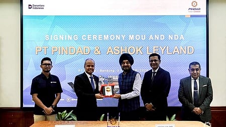 மின்சாரப் பேருந்து, பாதுகாப்பு வாகனங்கள் தயாரிப்பு: இந்தோனேசிய அரசுடன் அசோக் லேலண்ட் ஒப்பந்தம்