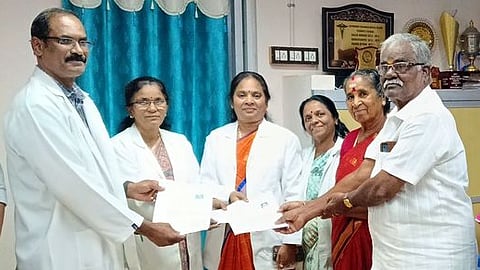 மருத்துவக் கல்லூரிக்கு தம்பதி உடல் தானம்