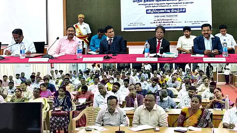 புதுகையில் மாநிலத் தகவல் 
ஆணையா்கள் ஆய்வுக் கூட்டம்