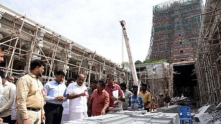 கோரிப்பாளையம் மேம்பாலப் பணிகள் 15 நாள்களில் நிறைவடையும்: பேரவை மதிப்பீட்டுக் குழுத் தலைவா் தகவல்