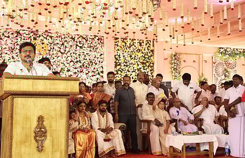 துணை முதல்வர் உதயநிதி ஸ்டாலின். 