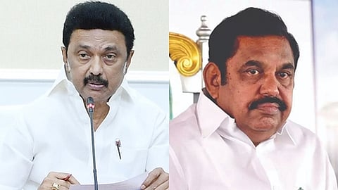 மு.க. ஸ்டாலின் , எடப்பாடி பழனிசாமி