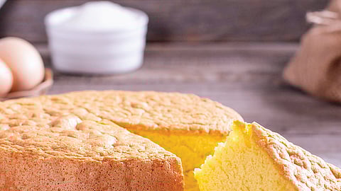 வெனிலா ஸ்பாஞ்ச் கேக்