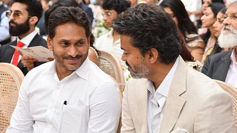 TVK vijay AP former CM jagan mohan reddy 