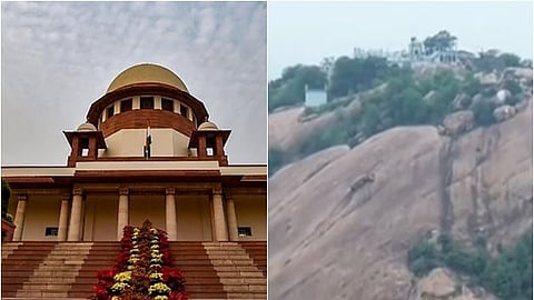 உச்சநீதிமன்றம் / திருப்பரங்குன்றம் மலைமீதுள்ள தர்கா