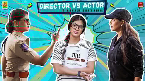 Director vs actor varalakshmi 
