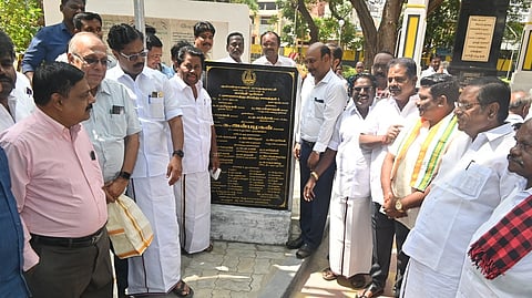 கும்பகோணத்தில் சீரமைக்கப்பட்ட மகாத்மா காந்தி பூங்கா திறந்துவைப்பு