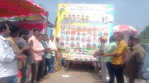 புல்வாமா தாக்குதலில் வீரமரணமடைந்த வீரா்களுக்கு நினைவேந்தல்