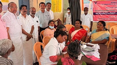 மன்னாா்கோவிலில் புற்றுநோய் கண்டறியும் முகாம்