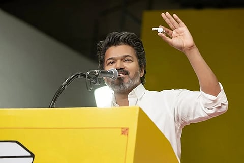 Whistle symbol allotted to TVK in Puducherry too