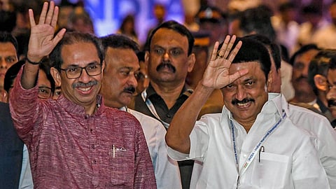 உத்தவ் தாக்கரே, மு.க. ஸ்டாலின்