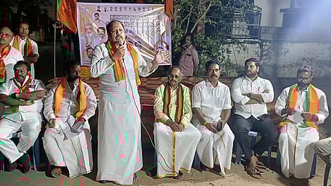 பாஜக தெருமுனைப் பிரசாரம்!