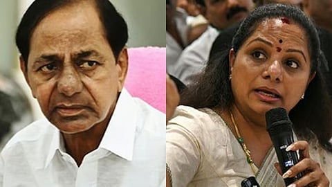 தெலங்கானா முன்னாள் முதல்வர் சந்திரசேகர் ராவ் மகள் கவிதா புதிய கட்சியைத் துவங்குகிறார்...