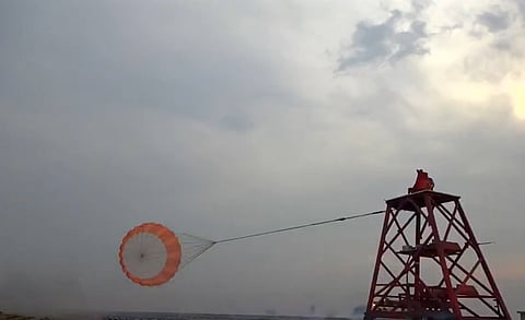  ககன்யான் திட்டத்துக்காக பயன்படுத்தப்படவுள்ள நவீன பாராசூட்