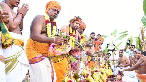  ஈரோடு திண்டல் வேலாயுதசுவாமி கோயில் மகா கும்பாபிஷேக விழா. 