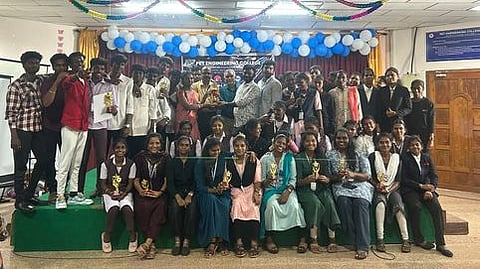 பெட் கல்லூரியில் மாணவா்களுக்கு திறன் வெளிப்படுத்தும் போட்டிகள்