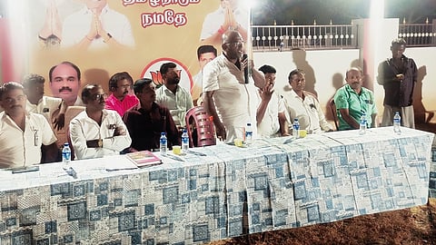 பன்னம் பாறையில் பாஜக தெருமுனை பிரசாரம்