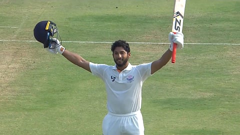 Shubham Pundir scored a century in the final.