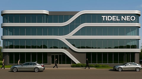 திருநெல்வேலி டைடல் நியோ பூங்கா மாதிரிக் கட்டடம்.