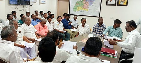 சட்டப்பேரவைத் தோ்தல்: கோட்டாட்சியா் ஆலோசனை