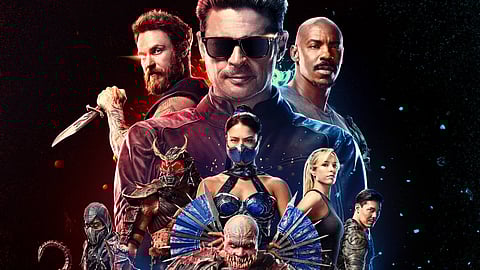 Mortal Kombat 2 movie poster.