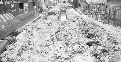 பாதாள சாக்கடைத் திட்டப் பணிகள் முடிவடைவது எப்போது?