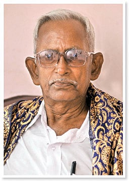 ஆளு​நர் மாளிகை..​. ஆய்வு செய்த தக​வல் தாத்தா!