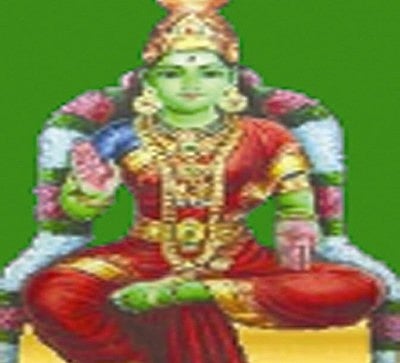 பச்சையம்மன் செய்த சிவபூஜை!