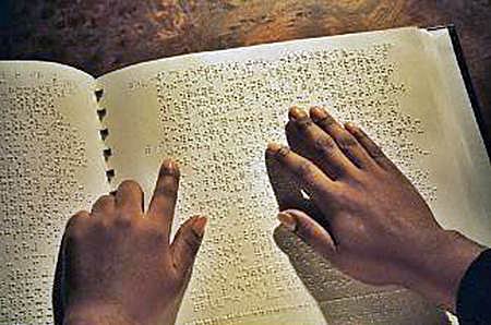 French educator and  inventor of braille writing for blind people Louis Braille